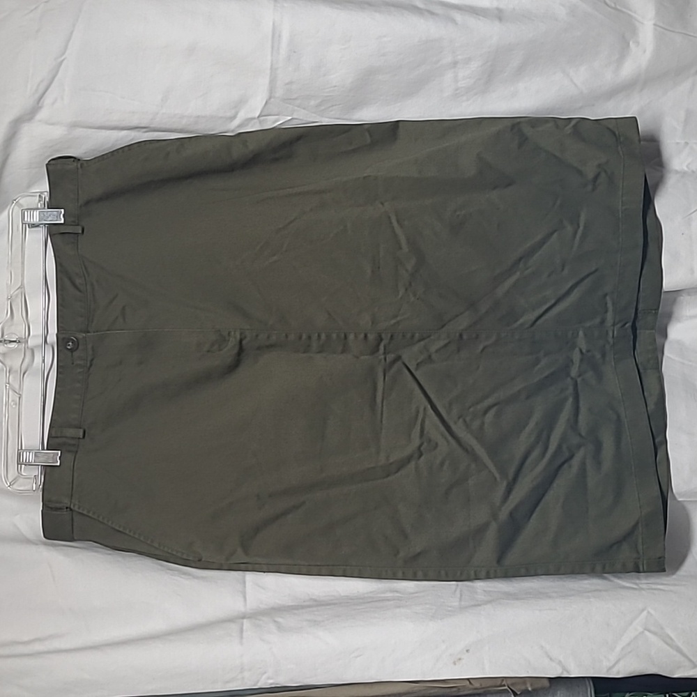 L.L. Bean Dark GREEN Women's Straight Skirt